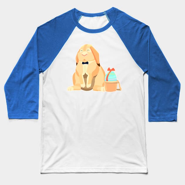 Cute easter bunny Baseball T-Shirt by SculptorAD